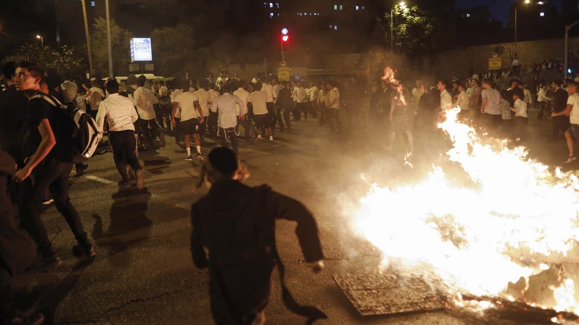 Police spokesman Micky Rosenfeld says Wednesday more than 110 police officers have been wounded