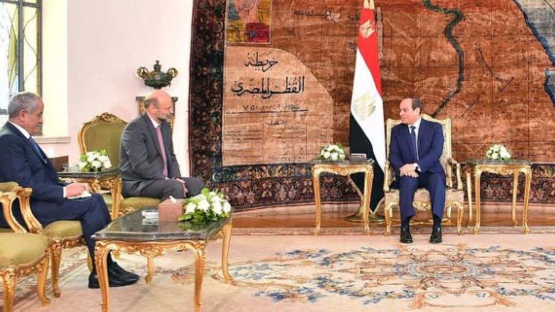 Egypt: Abdul fatah sisi met with delegaion of jorden