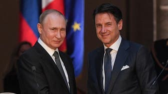 Putin, visiting Italy, says he hopes Rome can help mend Moscow-EU ties