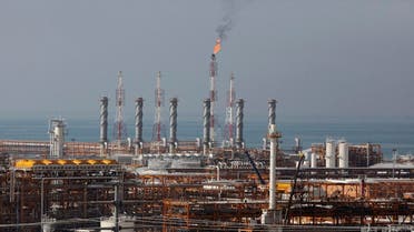 A partially constructed gas refinery at the South Pars gas field is seen in Asalouyeh, Iran. (File photo: AP)