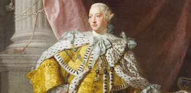 صورة لملك بريطانيا جورج الثالث