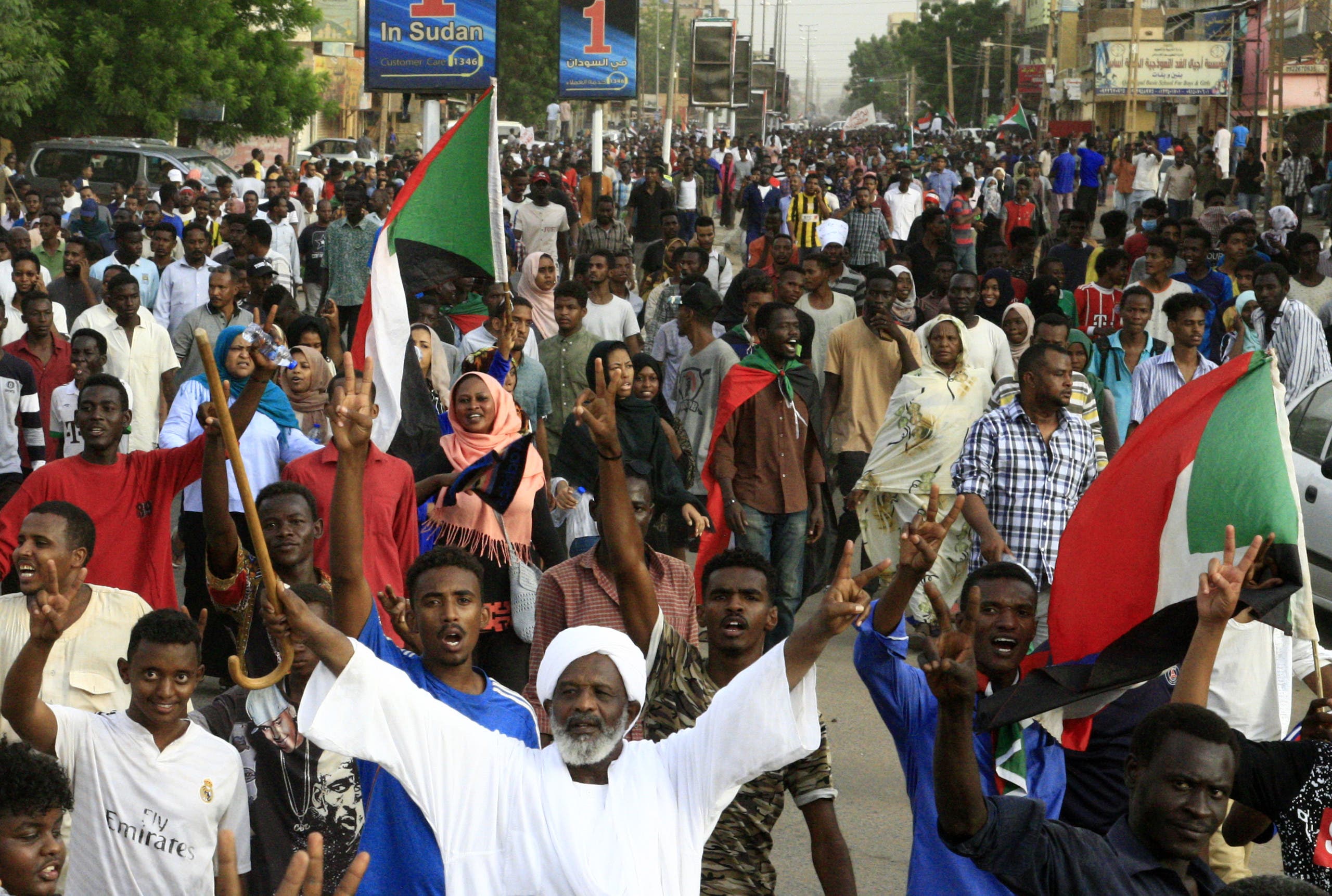 من تظاهرات السودان