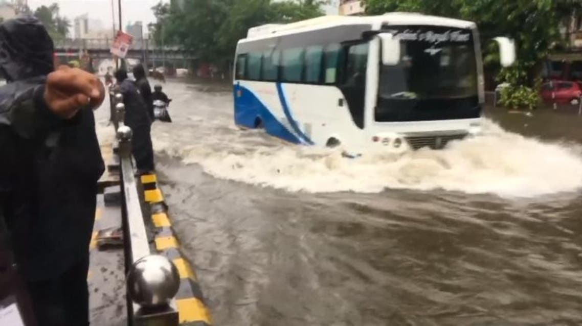 The torrential downpours in Mumbai earlier this week caused traffic misery as floods swamped roads and railways. (Reuters)