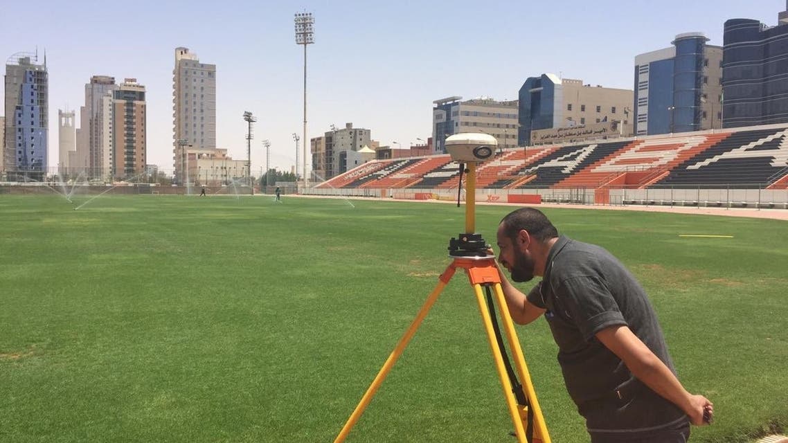 ملعب خالد بن سلطان عشب طبيعي ومواصفات قارية صحيفة الرياضية