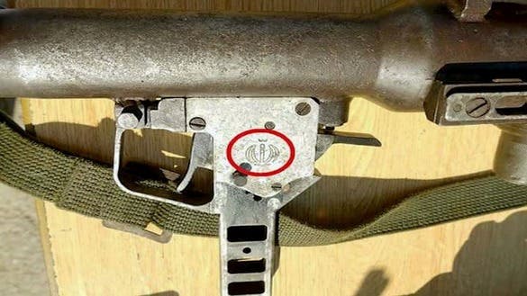 سلاحهای ساخت ایران که از نزد جنگجویان گروه طالبان در افغانستان بدست آمده است