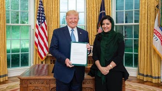 Saudi Ambassador to the United States presents credentials to President Trump