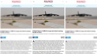 Qatari propaganda campaign intensifies with paid articles in Politico newsletter