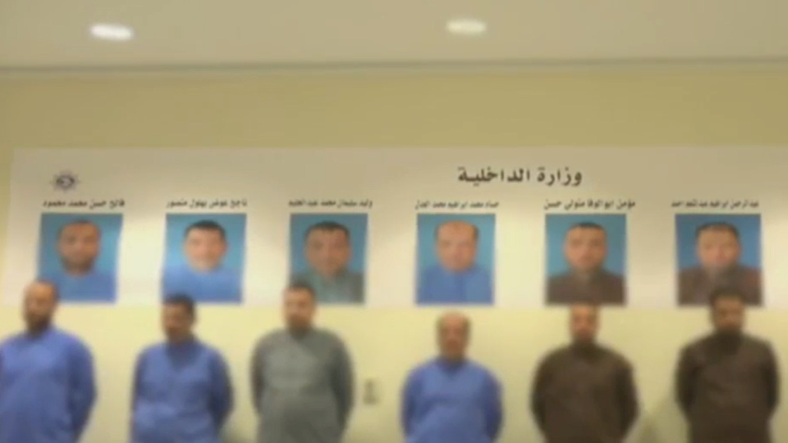 Those arrested were wanted by Egyptian authorities and some of them had been sentenced to 15 years behind bars in their home country