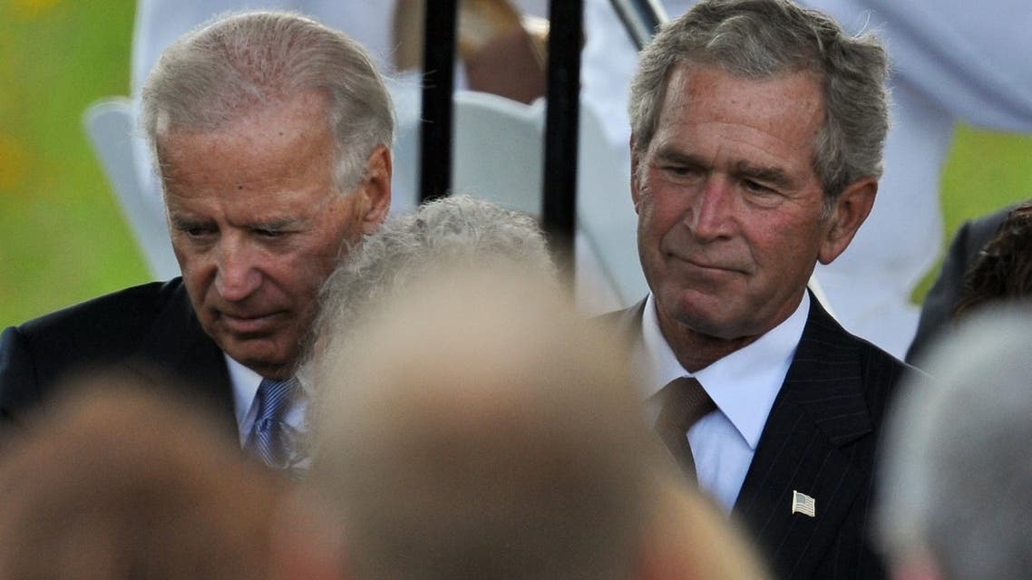 biden bush بايدن بوش