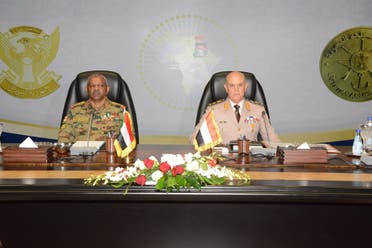 اجتماع اللجنة العسكرية المشتركة بين مصر والسودان