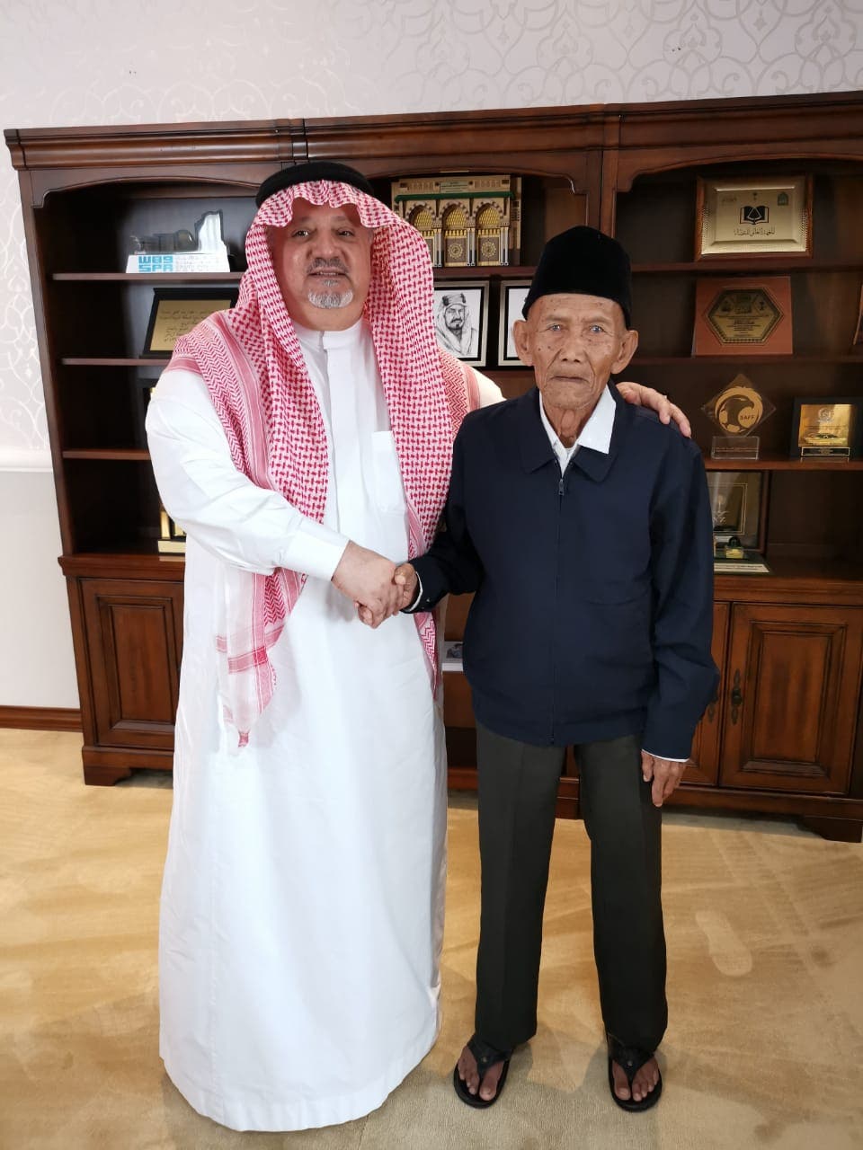 المعرم الإندونيسي والسفير السعودي