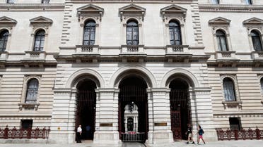 A general view of the British Foreign and Commonwealth office in London, Wednesday, July 10, 2019. (AP)