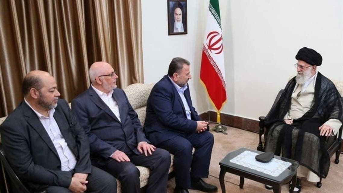 Khamnai and Hamas Delgation