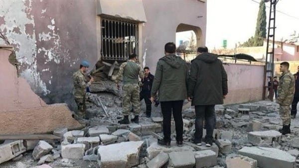 إصابة 5 أشخاص جراء قذيفتين أطلقتا من سوريا على بلدة تركية