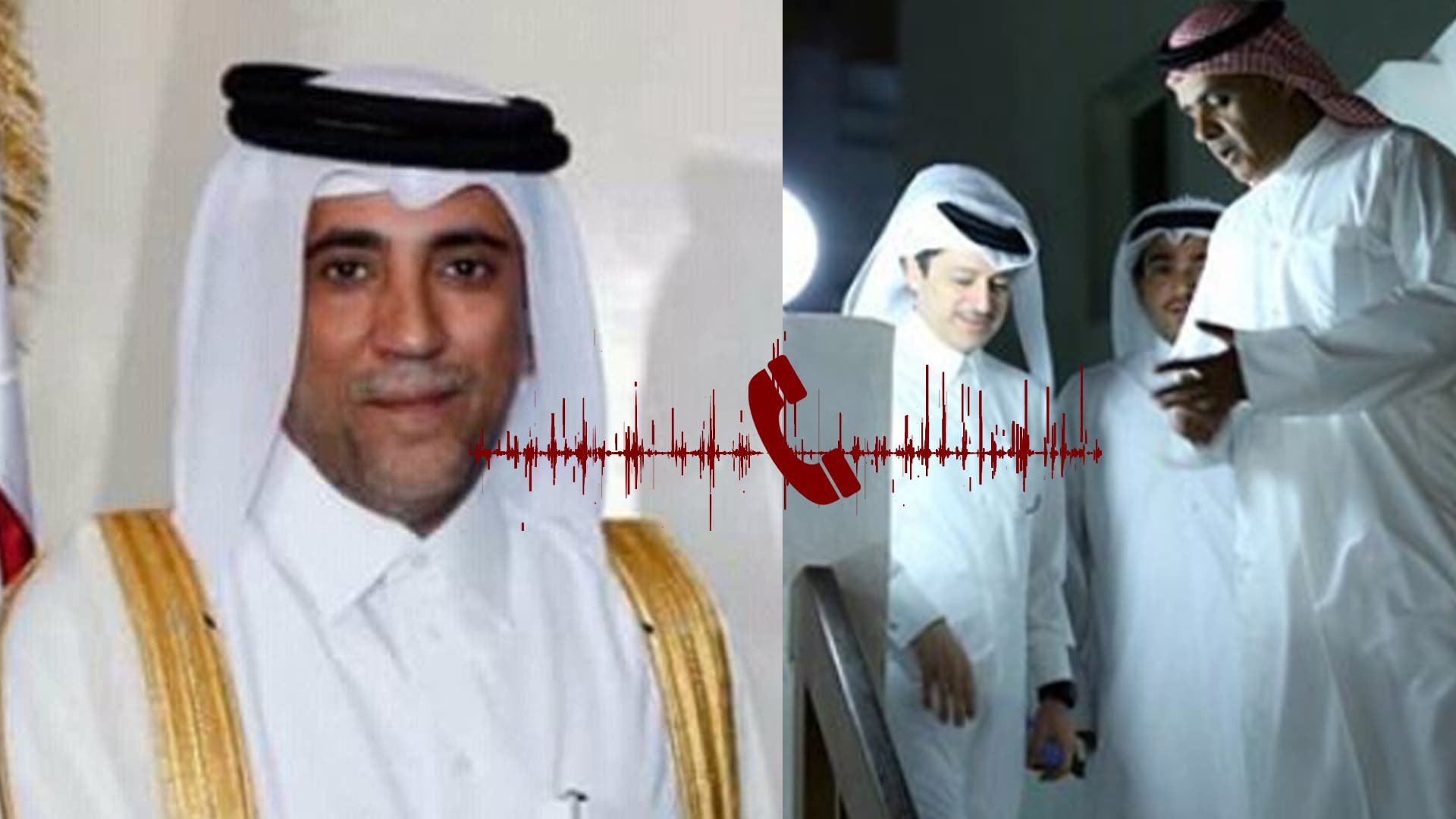 رجل أعمال مقرب من أمير قطر في مكالمة سرية