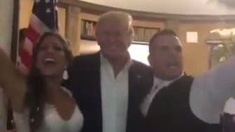 Trump crashes New Jersey MAGA-themed wedding