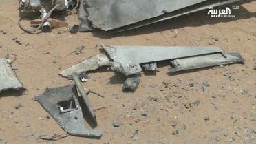 File photo of a Houthi militia drone. (Supplied)