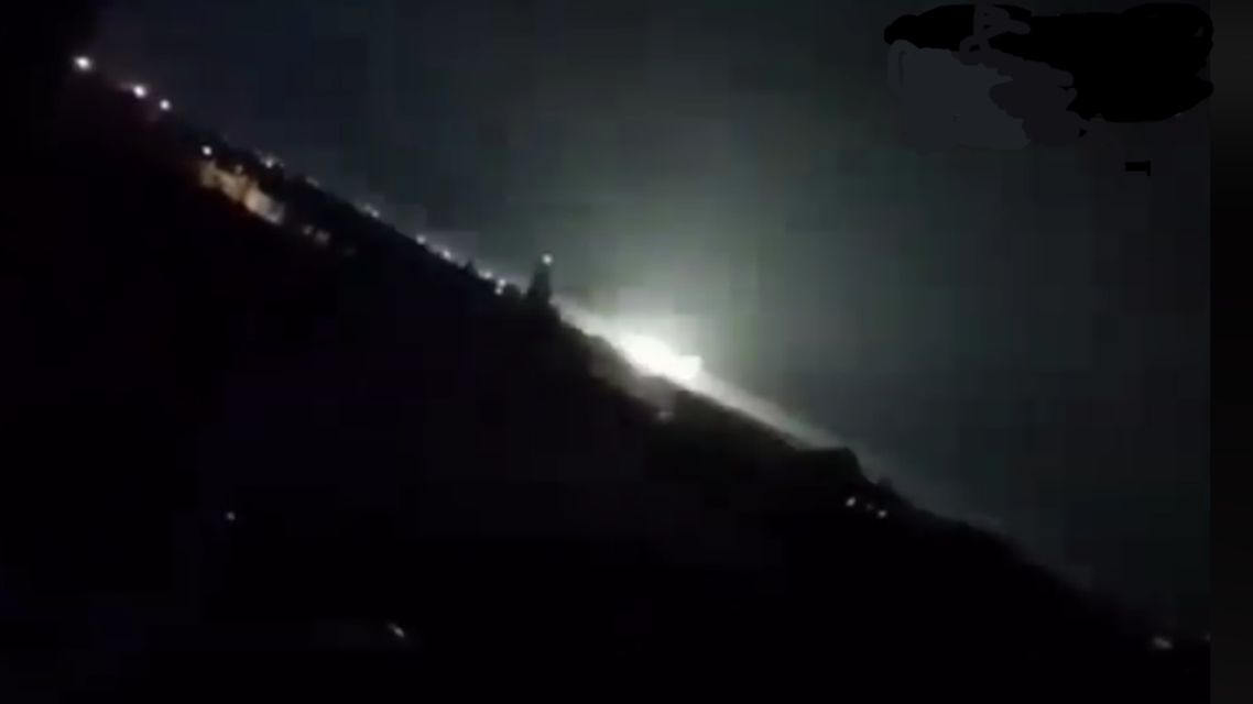 LNA air strikes on GNA posts in Misrata, 27 July, 2019. (Al Marsad)
