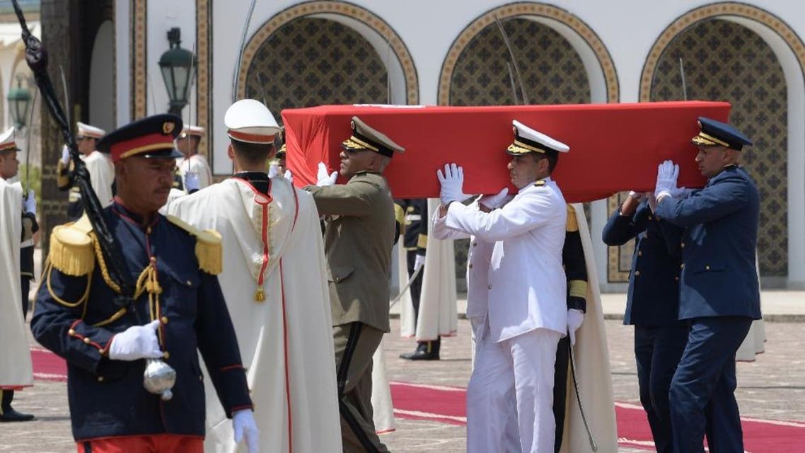 Beji Caid Essebsi funeral AFP
