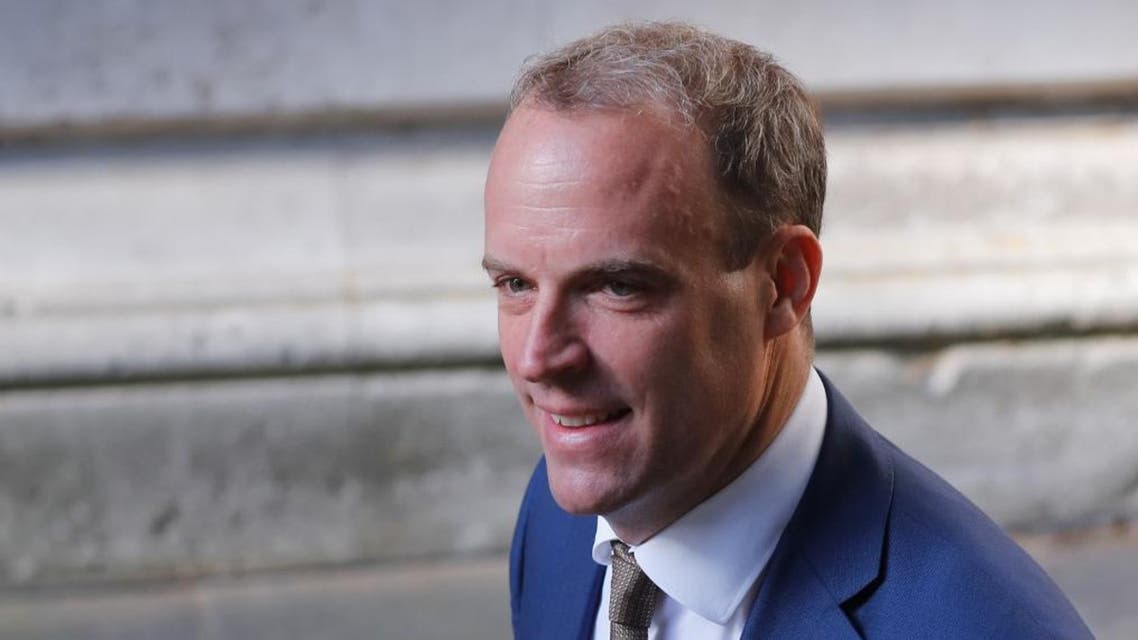 UK Secretary of State for Foreign Affairs Dominic Raab