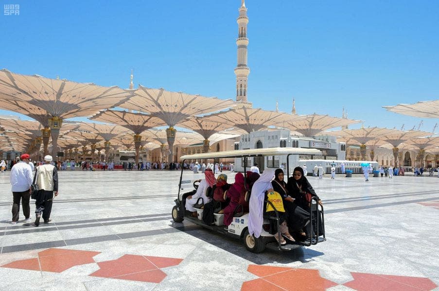 خطة المسجد النبوي 7720 عاملا لخدمة ضيوف الرحمن