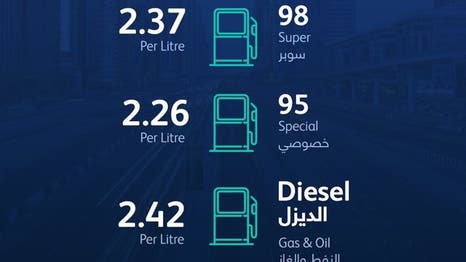 ارتفاع أسعار الوقود بالإمارات 3 لشهر أغسطس