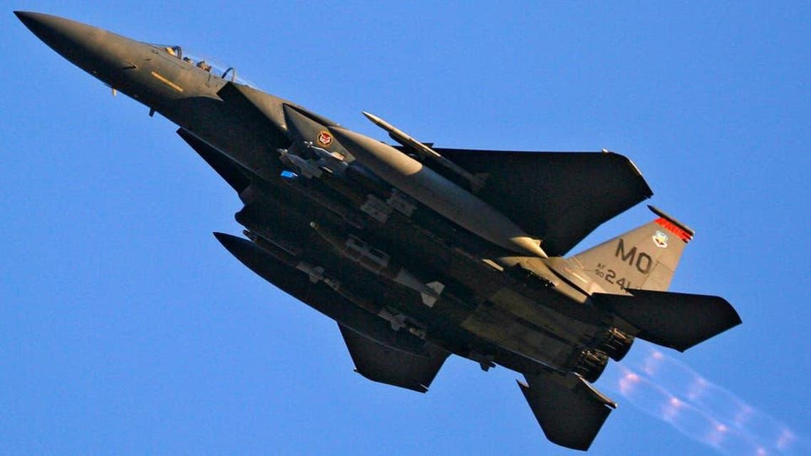 US fighter jet