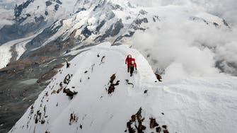 Falling ice boulders kill two, hurt nine in Switzerland