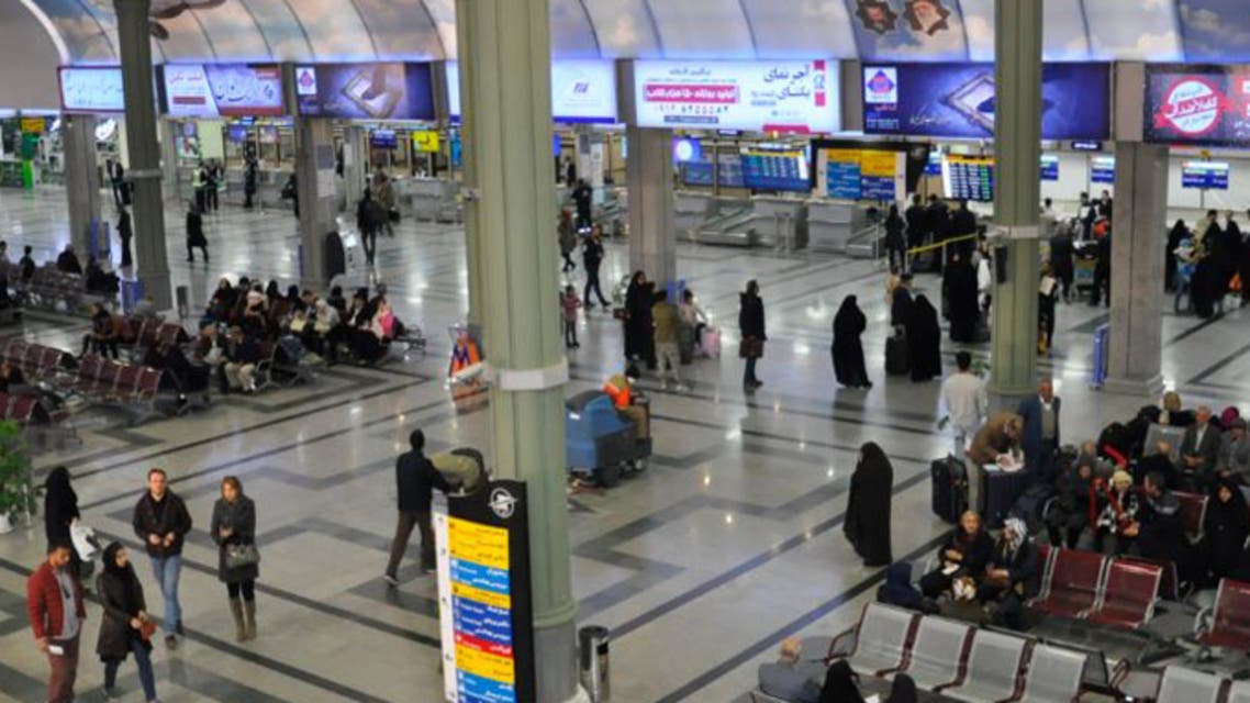 مطار مهرآباد الدولي في العاصمة الإيرانية