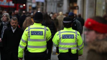 Members of the Metropolitan Police patrol amongst the shoppers on Oxford Street, in central London. (File photo: AFP) 