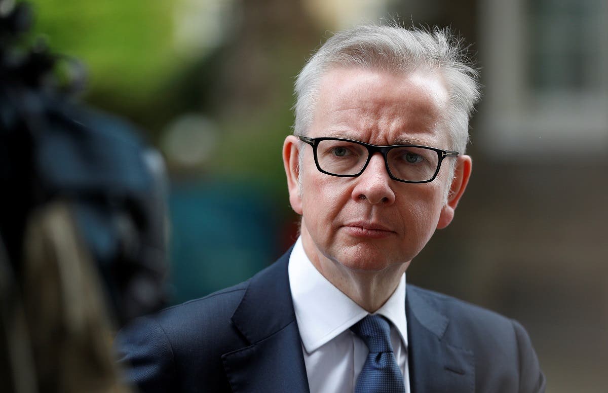 Britain's Chancellor of the Duchy of Lancaster Michael Gove. (Reuters)