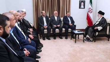 Hamas delegation in Iran