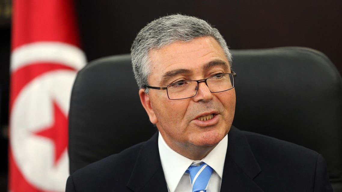 Tunisian defense minister Abdelkarim Zbidi (AFP)