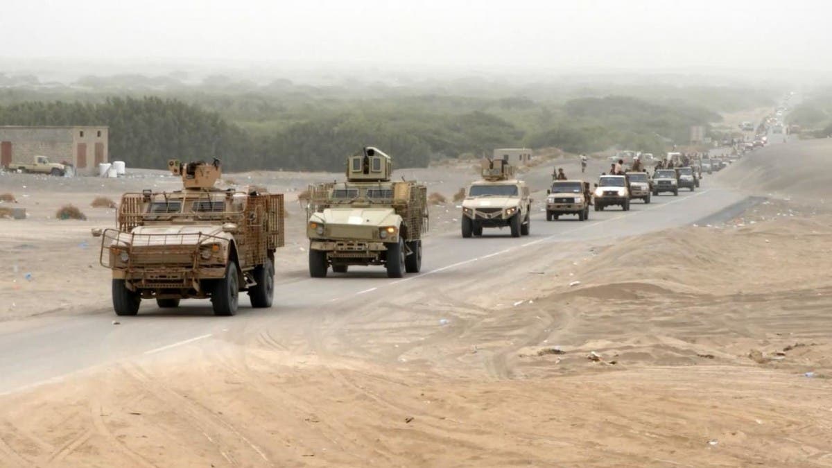 ألوية العمالقة تستهدف مواقع الحوثيين شمال حريب في مأرب