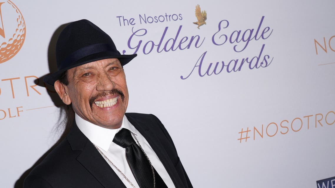 Actor Danny Trejo attends The Return of The Nosotros Golden Eagle Awards at Montebello Country Club on November 05, 2018 in Montebello, California. (AFP)
