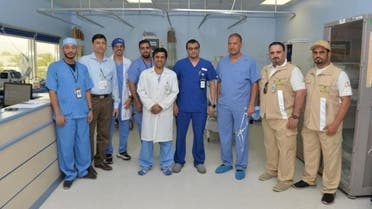 KSA: hajj season Saudi surgeons performs a 3d heart surgeru