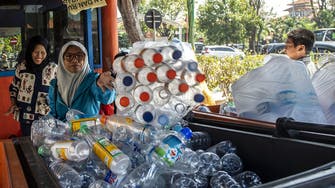 Trash for tickets on Indonesia’s ‘plastic bus’