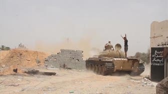 غارات للجيش الليبي على مواقع داخل الكلية الجوية بمصراتة