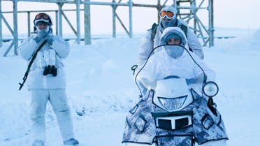 Russian soldiers arctic base, 2017 - Reuters