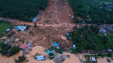 Myanmar Landslide August 9 2019 - AFP