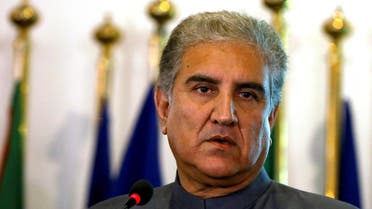 Pakistan’s foreign minister Shah Mahmood Qureshi. (File photo: Reuters) 