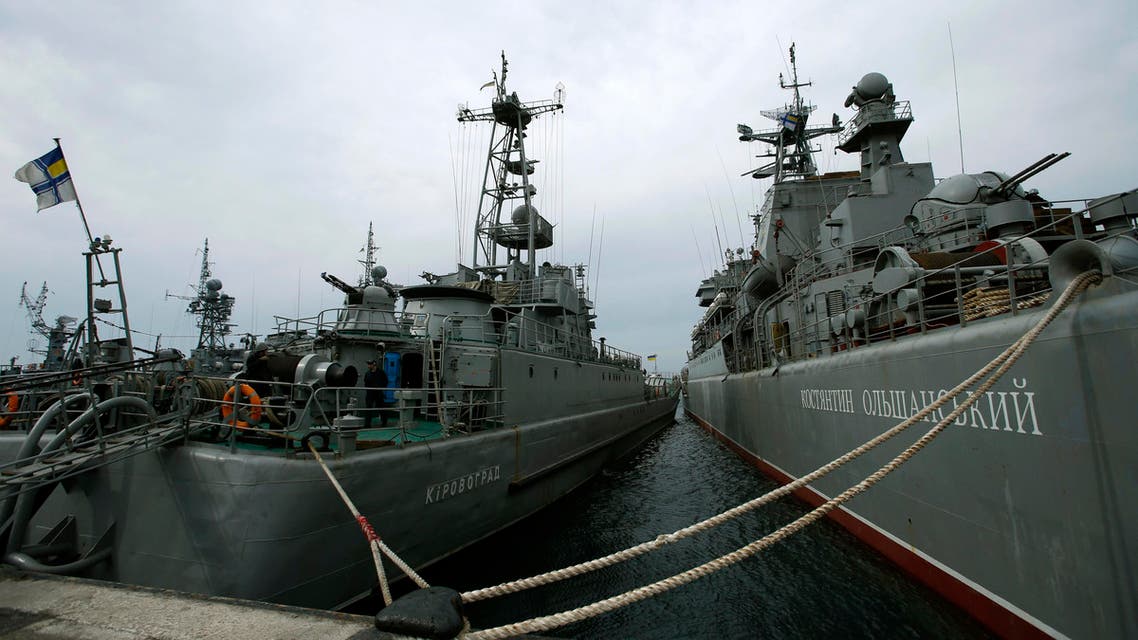 Crimea Russia ship - Reuters