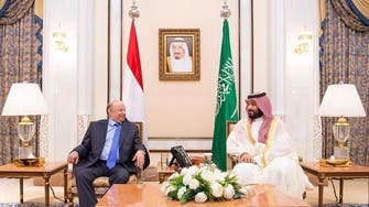 یمنی صدر کی منیٰ میں سعودی عرب کے ولی عہد سے ملاقات