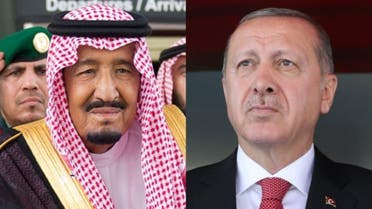 The Turkish president praised the Saudi King on the efforts exerted by the Kingdom to facilitate the Hajj pilgrimage and the successful management of navigating the movements of pilgrims in the holy sites. (Supplied)