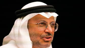 قرقاش: السعودية هي من تقرر استمرار مساندتنا للاستقرار باليمن