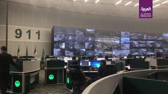 Monitoring the Hajj from inside Mecca’s 911 security control center 