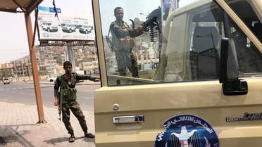 Southern Transitional Council STC Aden,Yemen. AFP