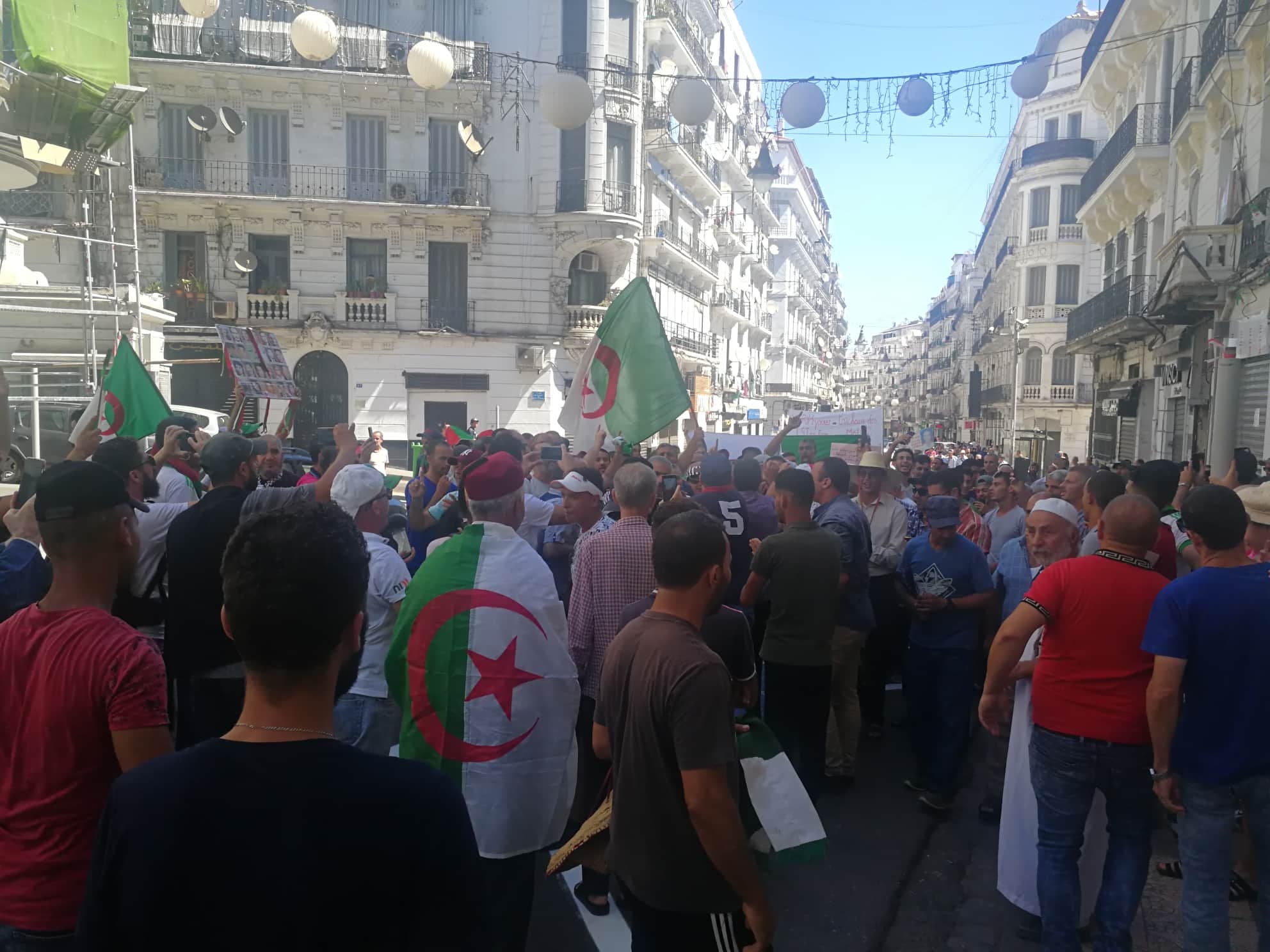 من احتجاجات الجزائر