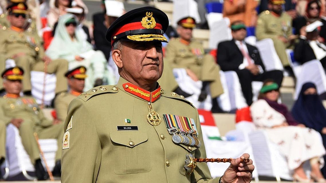 Pakistani Army Chief Gen. Qamar Javed Bajwa attends the Change of Command ceremony in Rawalpindi, Pakistan. (File photo: AP)