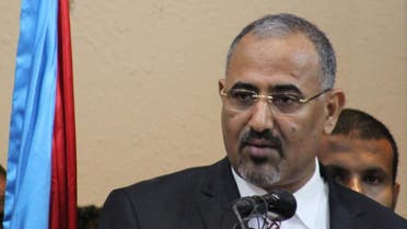 STC president Aidaroos al-Zubaidi. (File photo: AFP)